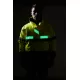 Jacheta de protectie reflectorizanta vatuita, 3 in 1, fosforescenta [G465] Galben si bleumarin