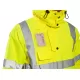 Jacheta vatuita reflectorizanta, 7 in 1, inalta vizibilitate, galbena, Galben Jacheta vatuita reflectorizanta, 7 in 1, inalta vizibilitate, galbena, Galben