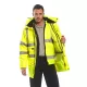 Jacheta vatuita reflectorizanta, 7 in 1, inalta vizibilitate, galbena, Galben Jacheta vatuita reflectorizanta, 7 in 1, inalta vizibilitate, galbena, Galben
