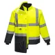 Jacheta HiVis 7 in 1 Portwest, galben bleumarin Jacheta HiVis 7 in 1 Portwest, galben bleumarin