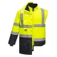 Jacheta HiVis 7 in 1 Portwest, galben bleumarin Jacheta HiVis 7 in 1 Portwest, galben bleumarin