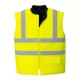 Jacheta vatuita reflectorizanta, 4 in 1, inalta vizibilitate, impermeabila, Galben si bleumarin Jacheta vatuita reflectorizanta, 4 in 1, inalta vizibilitate, impermeabila, Galben si bleumarin