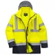 Jacheta vatuita reflectorizanta, 4 in 1, inalta vizibilitate, impermeabila, Galben si bleumarin Jacheta vatuita reflectorizanta, 4 in 1, inalta vizibilitate, impermeabila, Galben si bleumarin