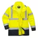 Jacheta vatuita reflectorizanta, 4 in 1, inalta vizibilitate, impermeabila, Galben si bleumarin Jacheta vatuita reflectorizanta, 4 in 1, inalta vizibilitate, impermeabila, Galben si bleumarin