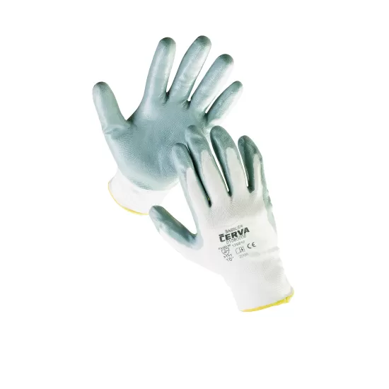 BABBLER Manusi de protectie din nylon,palma nitril BABBLER Manusi de protectie din nylon,palma nitril