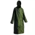 Pelerina lunga de ploaie, verde