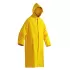 Pelerina lunga de ploaie, PVC, galben