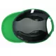 Sapca de protectie cu calota interioara plastic, verde Sapca de protectie cu calota interioara plastic, verde
