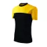 Tricou unisex Malfini Colormix 109, bumbac 200g/m2, Negru-Galben