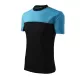 Tricou unisex Malfini Colormix 109, bumbac 200g/m2, Negru-Turcoaz Tricou unisex Malfini Colormix 109, bumbac 200g/m2, Negru-Turcoaz