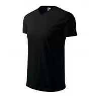 Heavy V-neck tricou maneca scurta unisex, Negru Heavy V-neck tricou maneca scurta unisex, Negru