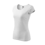 Tricou cambrat femei bumbac 150g/m2 Malfini Pure 122 Alb Tricou cambrat femei bumbac 150g/m2 Malfini Pure 122 Alb