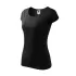 Tricou cambrat femei bumbac 150g/m2 Malfini Pure 122 Negru