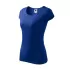 Tricou cambrat femei bumbac 150g/m2 Malfini Pure 122 Albastru regal
