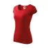 Tricou cambrat femei bumbac 150g/m2 Malfini Pure 122 Rosu