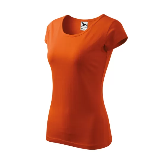 Tricou cambrat femei bumbac 150g/m2 Malfini Pure 122 Portocaliu Tricou cambrat femei bumbac 150g/m2 Malfini Pure 122 Portocaliu