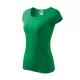 Tricou cambrat femei bumbac 150g/m2 Malfini Pure 122 Verde mediu Tricou cambrat femei bumbac 150g/m2 Malfini Pure 122 Verde mediu