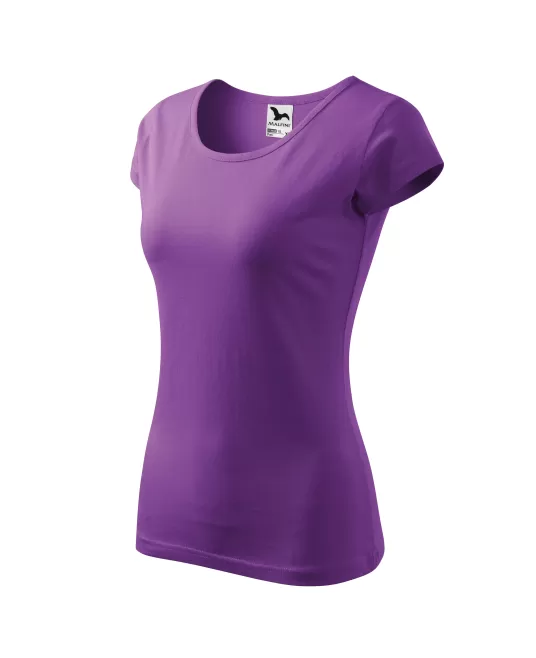 Tricou cambrat femei bumbac 150g/m2 Malfini Pure 122 Violet