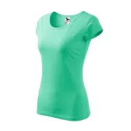 Tricou cambrat femei bumbac 150g/m2 Malfini Pure 122 Verde menta