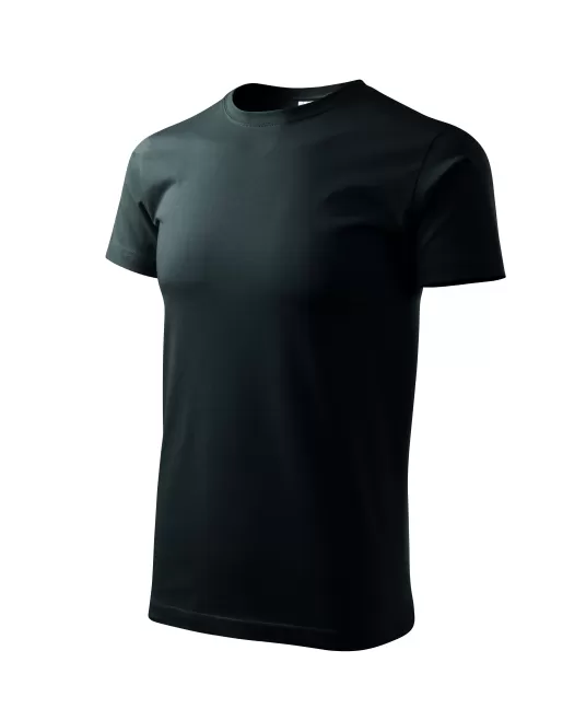 Tricou premium bumbac 160g/m2 , finisaj cu silicon, Malfini Basic 129 Negru Tricou premium bumbac 160g/m2 , finisaj cu silicon, Malfini Basic 129 Negru