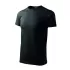 Tricou premium bumbac 160g/m2 , finisaj cu silicon, Malfini Basic 129 Negru