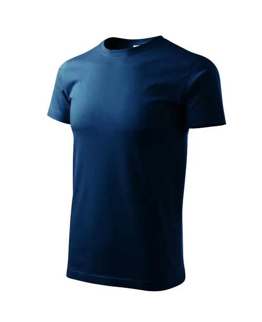 Tricou premium bumbac 160g/m2 , finisaj cu silicon, Malfini Basic 129 Bleumarin Tricou premium bumbac 160g/m2 , finisaj cu silicon, Malfini Basic 129 Bleumarin