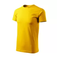 Tricou premium bumbac 160g/m2 , finisaj cu silicon, Malfini Basic 129 Galben Tricou premium bumbac 160g/m2 , finisaj cu silicon, Malfini Basic 129 Galben