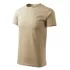 Tricou premium bumbac 160g/m2 , finisaj cu silicon, Malfini Basic 129 Bej nisipiu