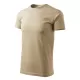 Tricou premium bumbac 160g/m2 , finisaj cu silicon, Malfini Basic 129 Bej nisipiu Tricou premium bumbac 160g/m2 , finisaj cu silicon, Malfini Basic 129 Bej nisipiu