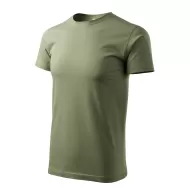 Tricou premium bumbac 160g/m2 , finisaj cu silicon, Malfini Basic 129 Khaki Tricou premium bumbac 160g/m2 , finisaj cu silicon, Malfini Basic 129 Khaki