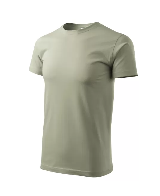 Tricou premium bumbac 160g/m2 , finisaj cu silicon, Malfini Basic 129 Kaki deschis Tricou premium bumbac 160g/m2 , finisaj cu silicon, Malfini Basic 129 Kaki deschis