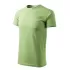 Tricou premium bumbac 160g/m2 , finisaj cu silicon, Malfini Basic 129 Verde iarba