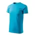 Tricou premium bumbac 160g/m2 , finisaj cu silicon, Malfini Basic 129 Turcoaz
