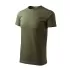 Tricou premium bumbac 160g/m2 , finisaj cu silicon, Malfini Basic 129 Military