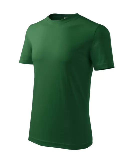 Tricou barbati bumbac 145g/m2 Malfini Classic New 132 verde sticla Tricou barbati bumbac 145g/m2 Malfini Classic New 132 verde sticla