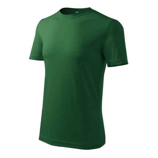 Tricou barbati bumbac 145g/m2 Malfini Classic New 132 verde sticla Tricou barbati bumbac 145g/m2 Malfini Classic New 132 verde sticla