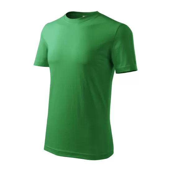 Tricou barbati bumbac 145g/m2 Malfini Classic New 132 verde mediu Tricou barbati bumbac 145g/m2 Malfini Classic New 132 verde mediu