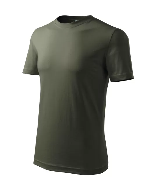 Tricou barbati bumbac 145g/m2 Malfini Classic New 132 army Tricou barbati bumbac 145g/m2 Malfini Classic New 132 army