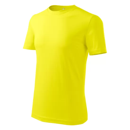 Tricou barbati bumbac 145g/m2 Malfini Classic New 132 galben-lamaie Tricou barbati bumbac 145g/m2 Malfini Classic New 132 galben-lamaie