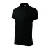 Tricou polo barbati, bumbac 180g/m2, Malfini Single J. 202, Negru