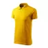 Tricou polo barbati, bumbac 180g/m2, Malfini Single J. 202, Galben