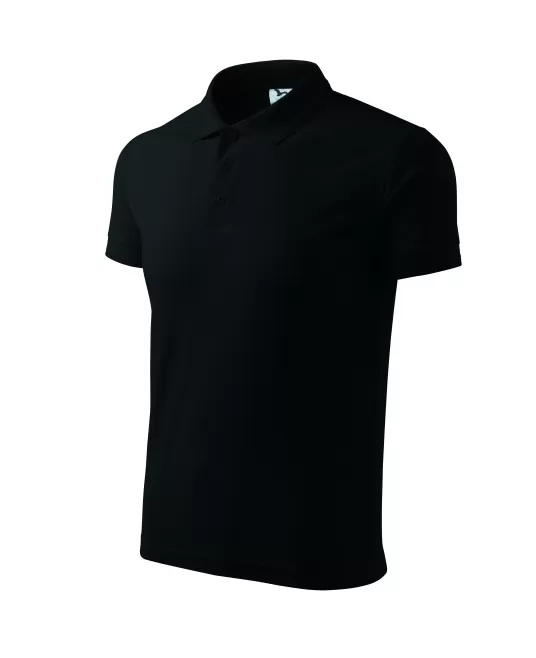 Tricou polo barbati 200g/m2 Malfini Pique Polo 203, Negru Tricou polo barbati 200g/m2 Malfini Pique Polo 203, Negru