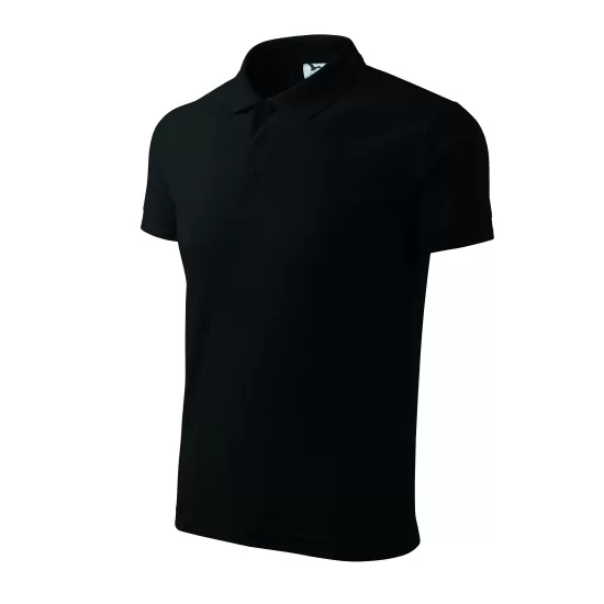 Tricou polo barbati 200g/m2 Malfini Pique Polo 203, Negru Tricou polo barbati 200g/m2 Malfini Pique Polo 203, Negru