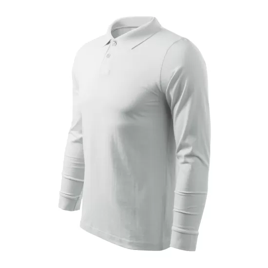 Tricou polo maneca lunga barbati, bumbac 180g/m2 Malfini Single J. LS211 Tricou polo maneca lunga barbati, bumbac 180g/m2 Malfini Single J. LS211