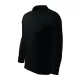 Tricou polo maneca lunga barbati, bumbac,180g/m2 Malfini Single J. LS 211, Negru Tricou polo maneca lunga barbati, bumbac,180g/m2 Malfini Single J. LS 211, Negru