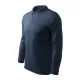 Tricou polo maneca lunga barbati, bumbac,180g/m2 Malfini Single J. LS 211, Bleumarin Tricou polo maneca lunga barbati, bumbac,180g/m2 Malfini Single J. LS 211, Bleumarin