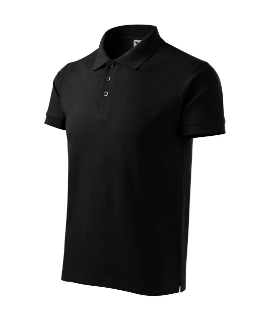 Tricou polo  bumbac 170g/m2, Malfini Cotton  Negru
