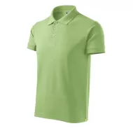 Tricou polo  bumbac 170g/m2, Malfini Cotton Verde iarba Tricou polo  bumbac 170g/m2, Malfini Cotton Verde iarba