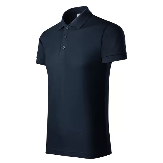 Tricou polo barbati, 170g/m2 Malfini Joy P21, bleumarin Tricou polo barbati, 170g/m2 Malfini Joy P21, bleumarin