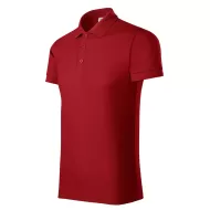 Tricou polo barbati, 170g/m2 Malfini Joy P21, rosu